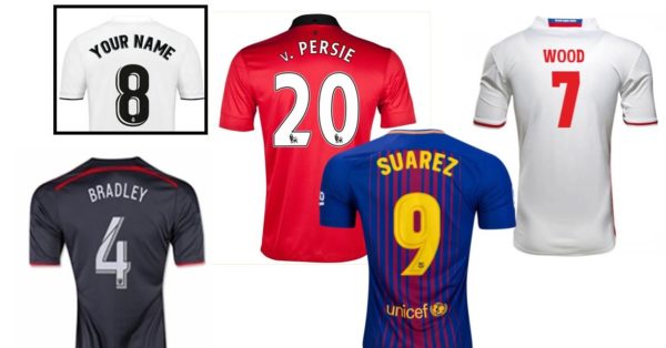 Football Shirt PrintingBournemouth